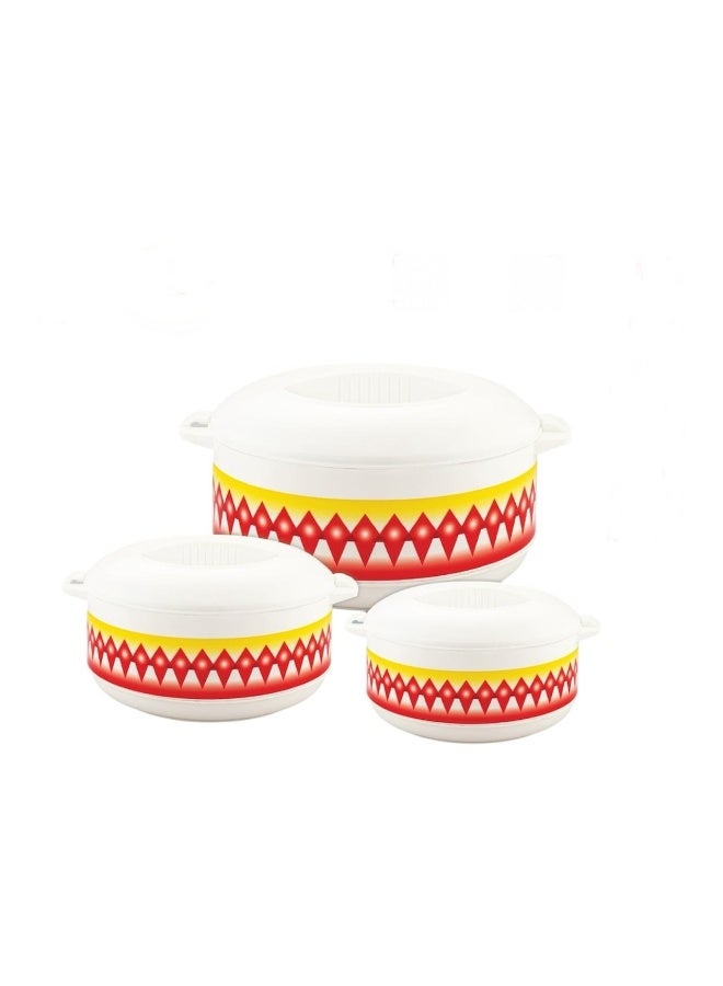3-piece food container set (1000ml, 1500ml, 2500ml)